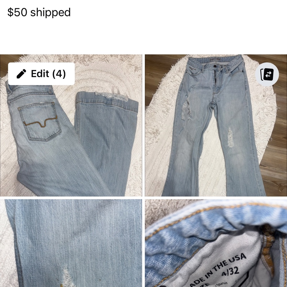 Kimes SugarFade Jeans 4/32